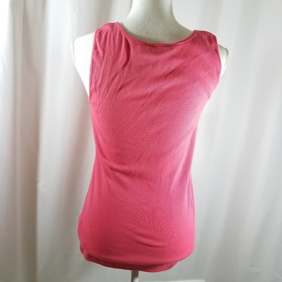 Tommy Hilfiger Floral Ribbed Tank L New - Picture 4 of 14